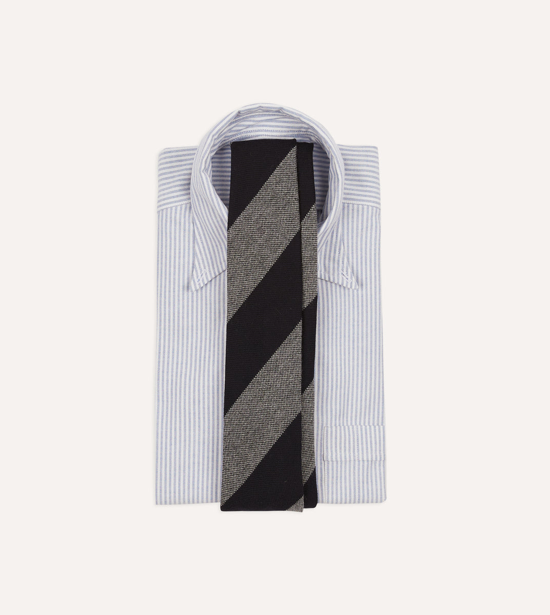 Men�'s Grey Striped Ties