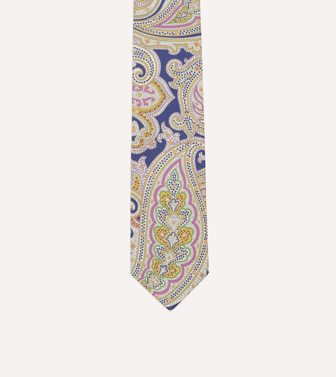 Drake's PAISLEY PRINT TIE