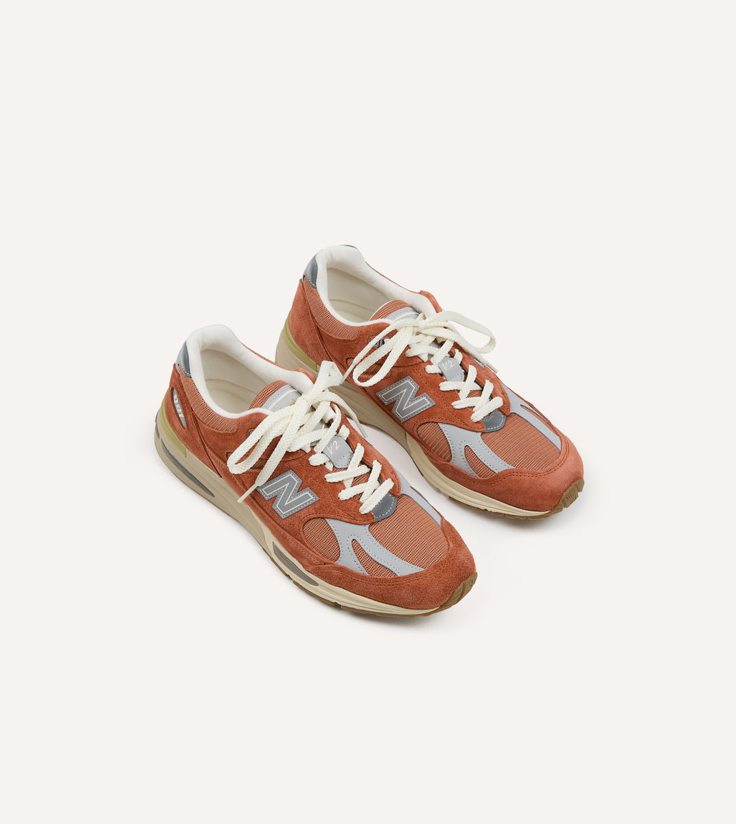 【サイン入】Neuilly & Lélu / Let's take pictur New Balance 'Vintage Sports' Clay and Sienna Orange Made in UK