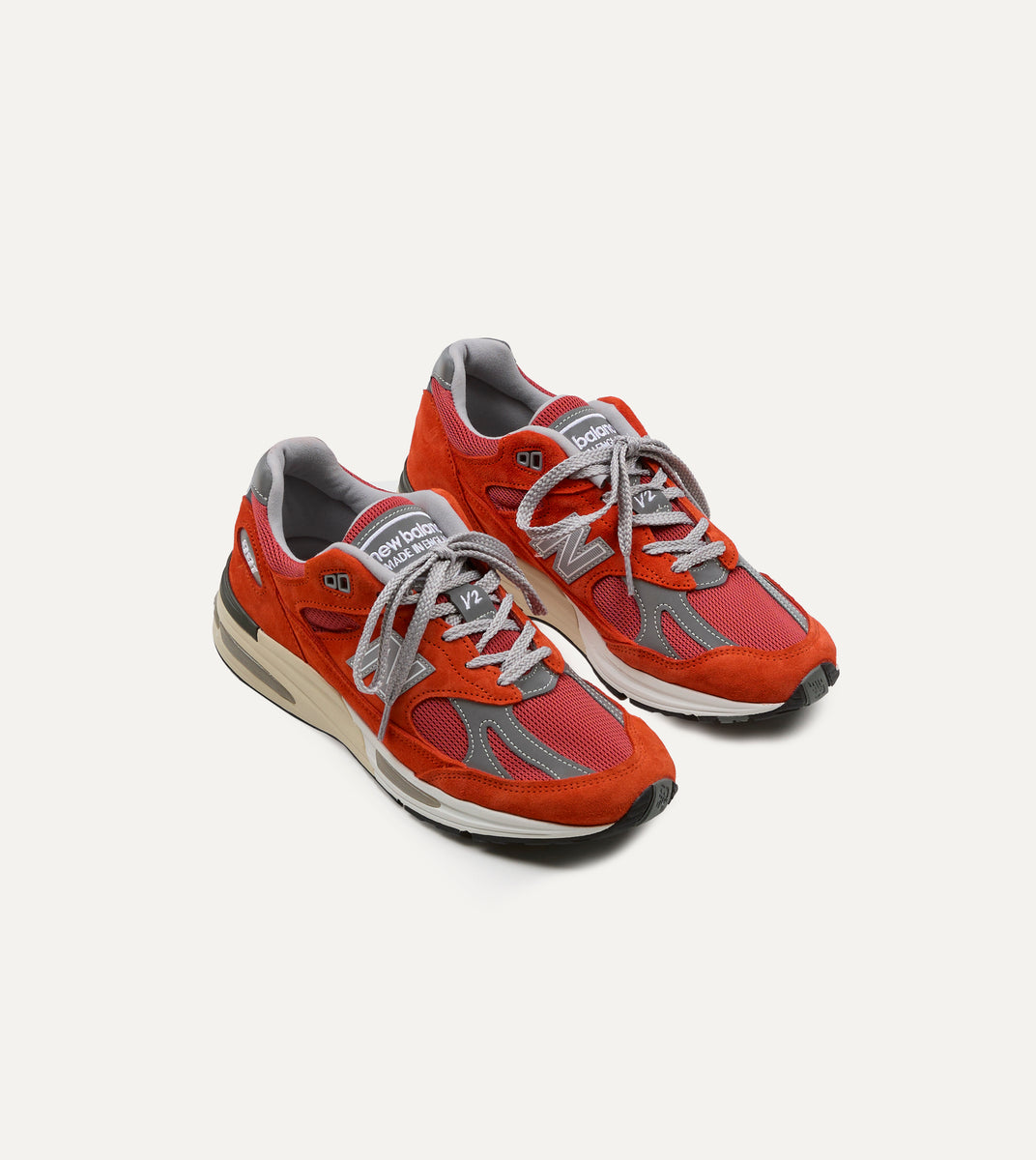 New Balance 'Vibrant Chroma' Fire Whirl Made in UK 991v2 Trainers