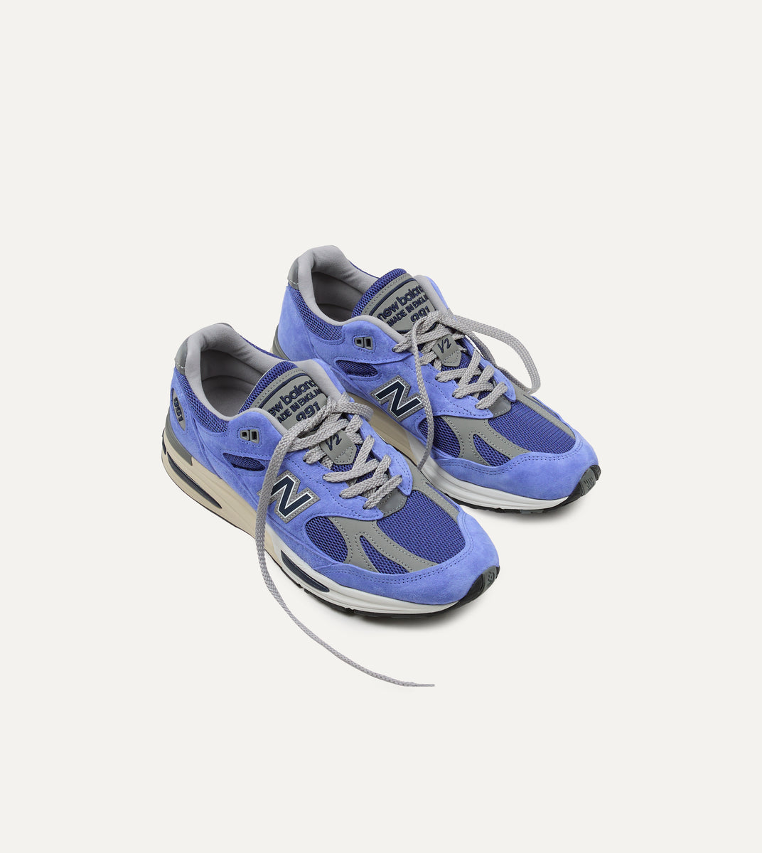 New Balance 'Summer Brights' Baja Blue Made in UK 991v2 Trainers