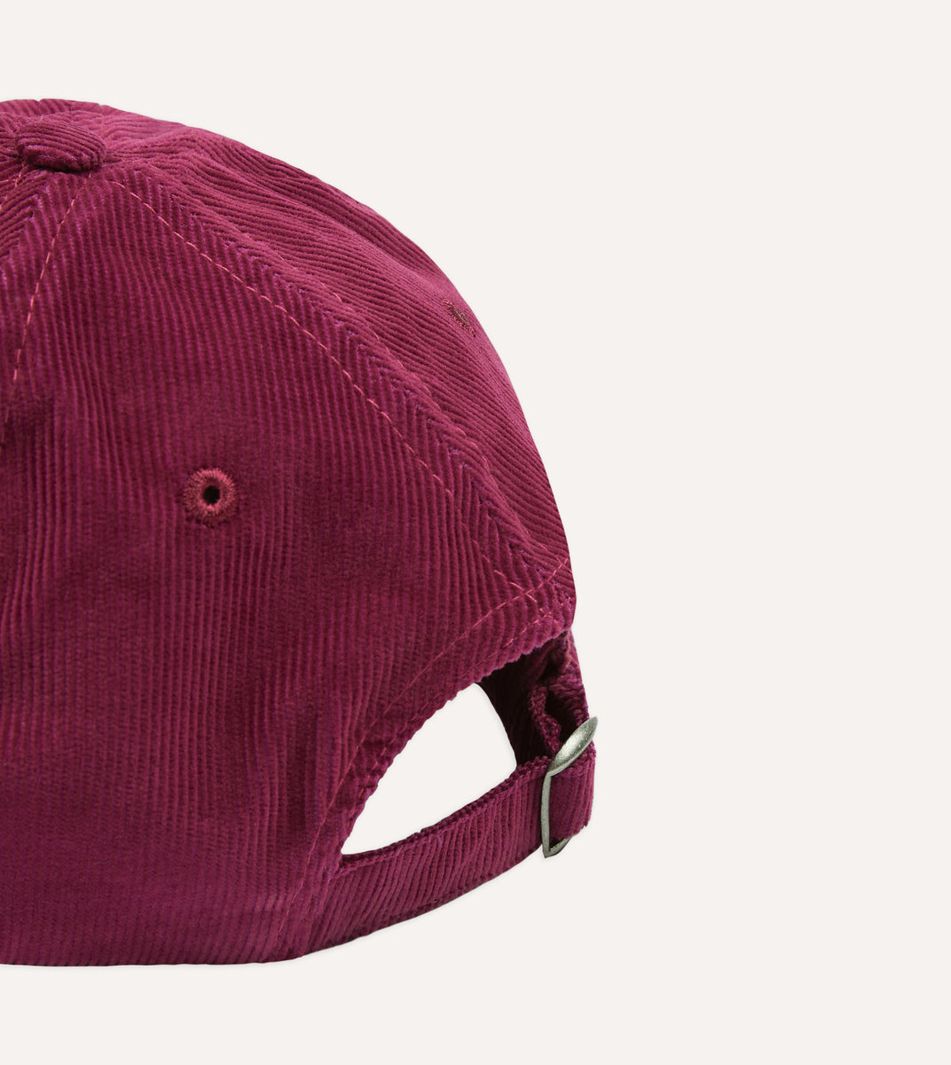 Cord Baseball Hat Dark Lilac