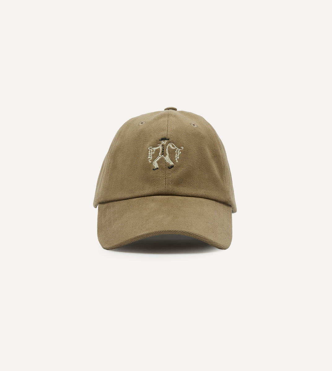 Brown 'Onion Seller' Cotton Twill Baseball Cap – Drakes US
