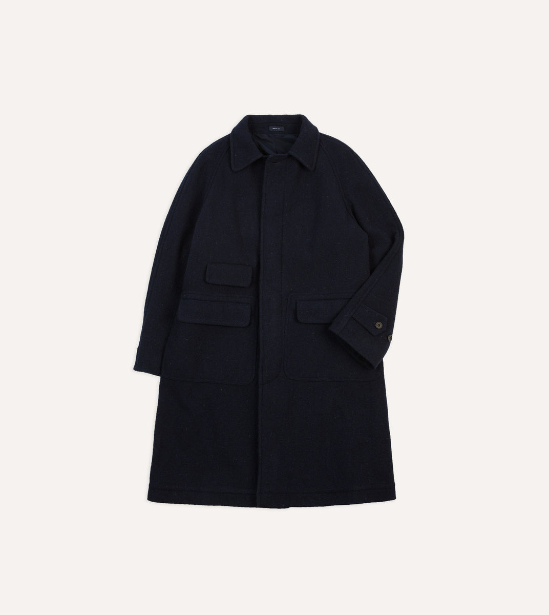 <美品>TAGLIATORE RIPA ブラック ウール ベルデットコート 44 Tagliatore Double-Breasted Overcoat / Black – Vaatturiliike Sauma Oy