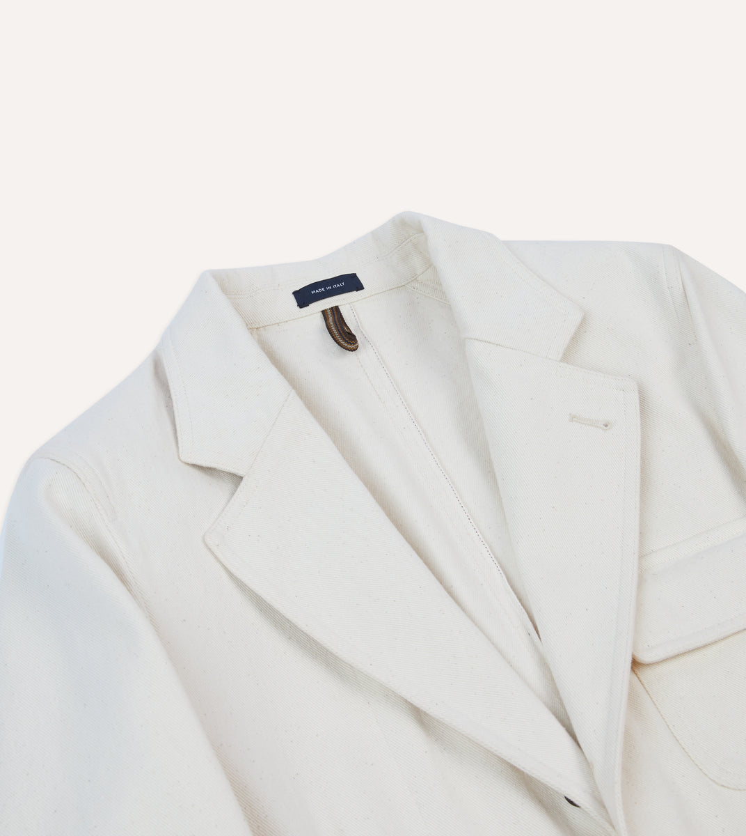 【美品】Drake's Games Blazer Beige 34(ジャケット Tobacco Cotton Linen Games Blazer Mk. I – Drakes US