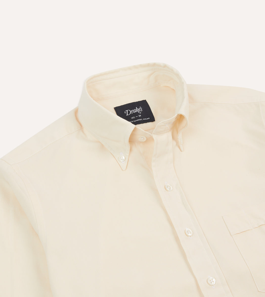 ecru dress shirt Ecru Pinpoint Oxford Cotton Cloth Button-Down Shirt