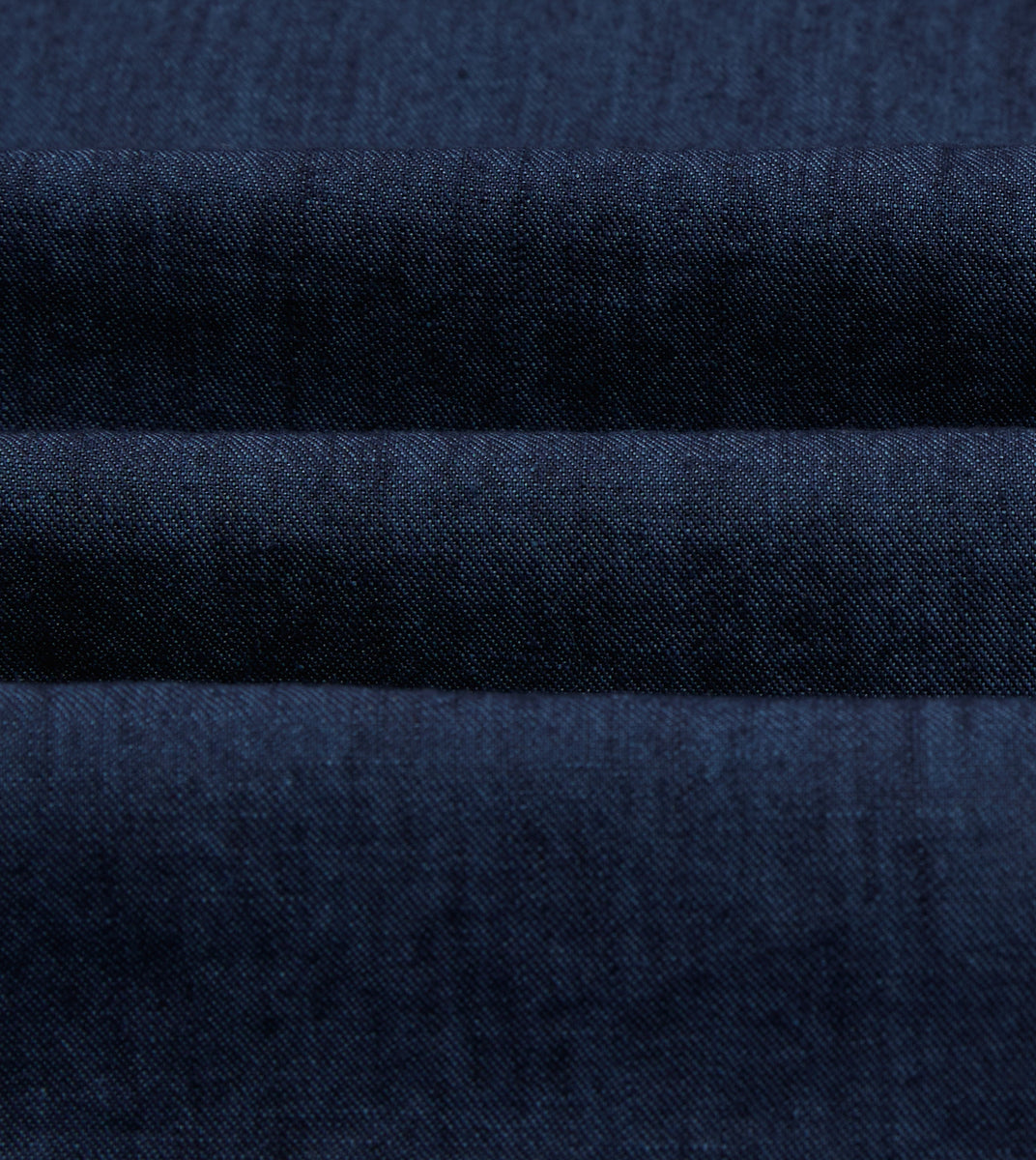 Navy Cotton Linen Two-Pocket Work Shirt – Drakes US