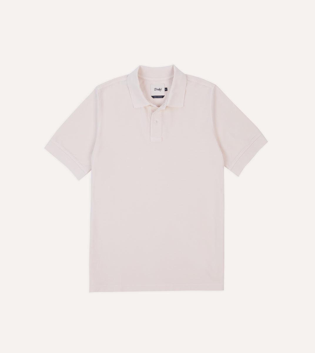 トップス Shawl Collar S/S Polo - Cotton Pique M Shaka Wear Men's Polo Shirt – Classic Cotton Pique Short