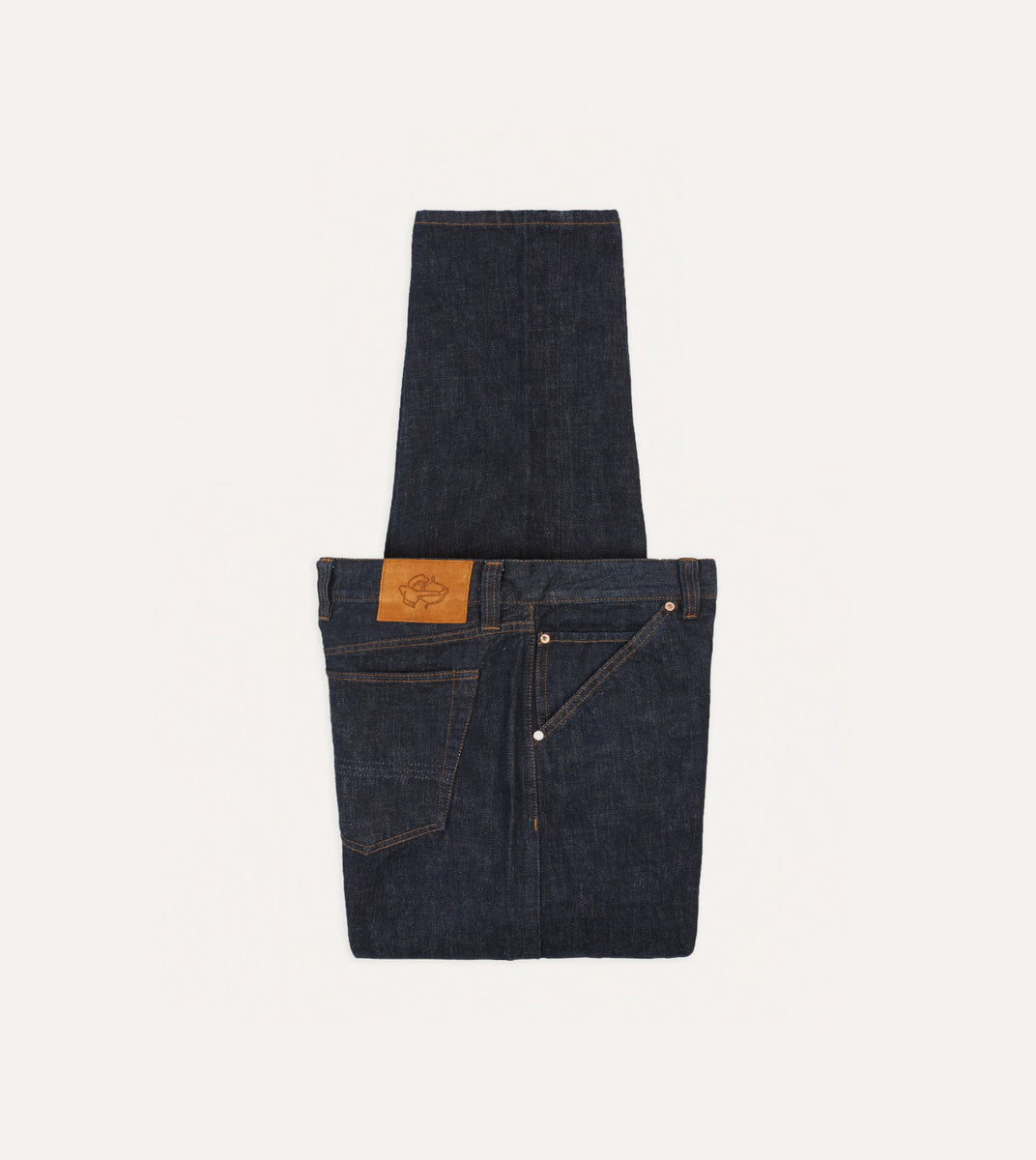Indigo Rinse 14.2oz Japanese Selvedge Denim Five-Pocket Jeans