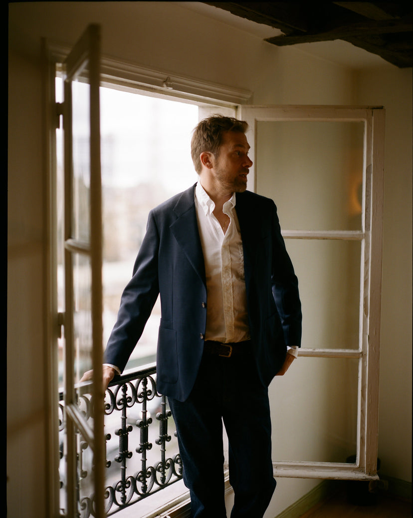 At Home with Christopher Bollen