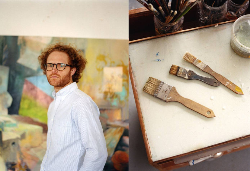 Artists in Shirts in Studios: Benjamin Deakin