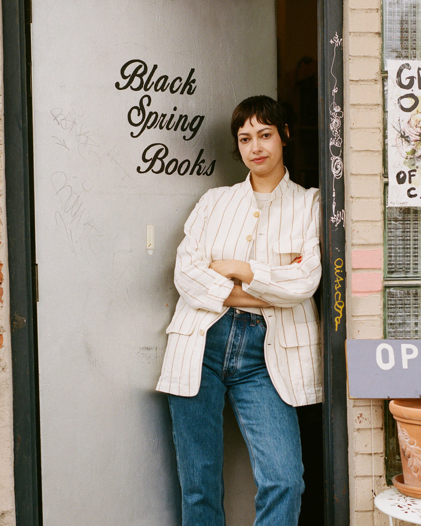 A Visit to Black Spring Books with Simona Blat