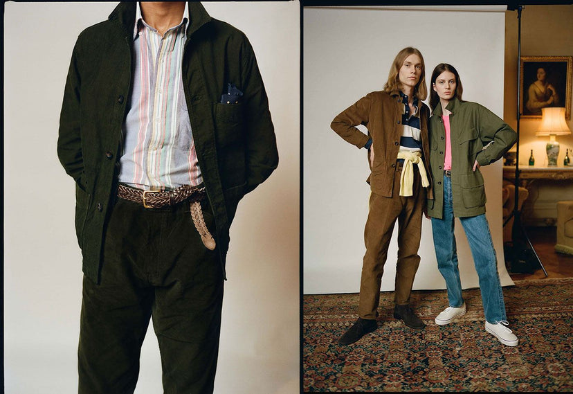 Japanese Selvedge Corduroy Five-Pocket Jackets and Trousers