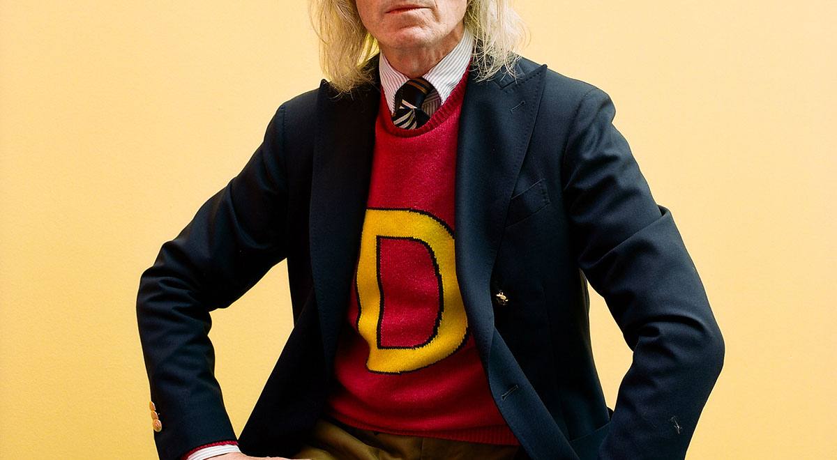 The Letter Sweater – Drakes US