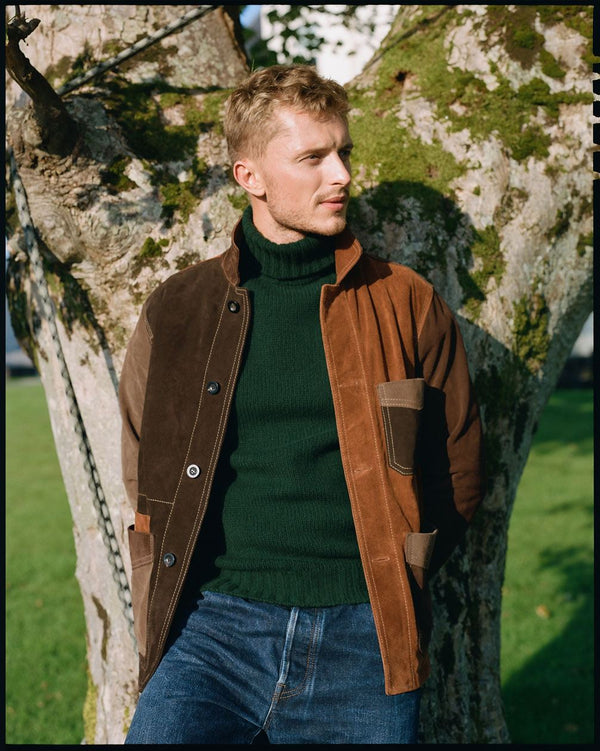 The Autumnal 'Fun' Suede Jacket