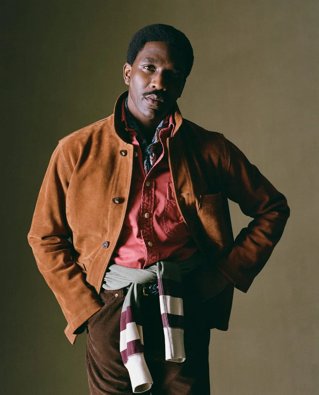 A Suede Jacket Story – Drakes US