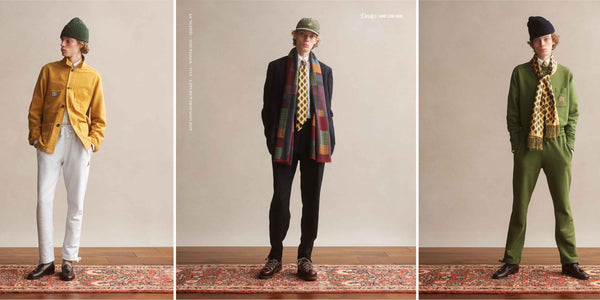 Aimé Leon Dore for Drake's 2020 Lookbook