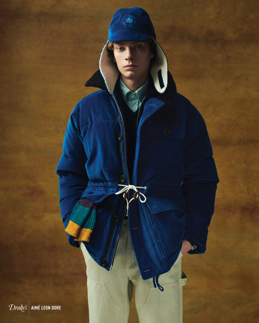 Aimé Leon Dore for Drake's FW23