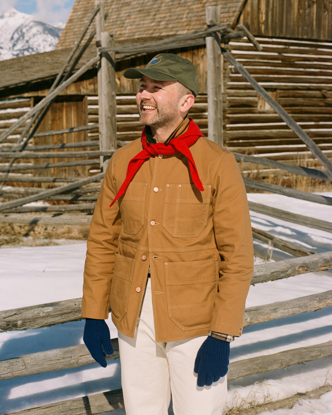 Tobacco Canvas Welder Jacket
