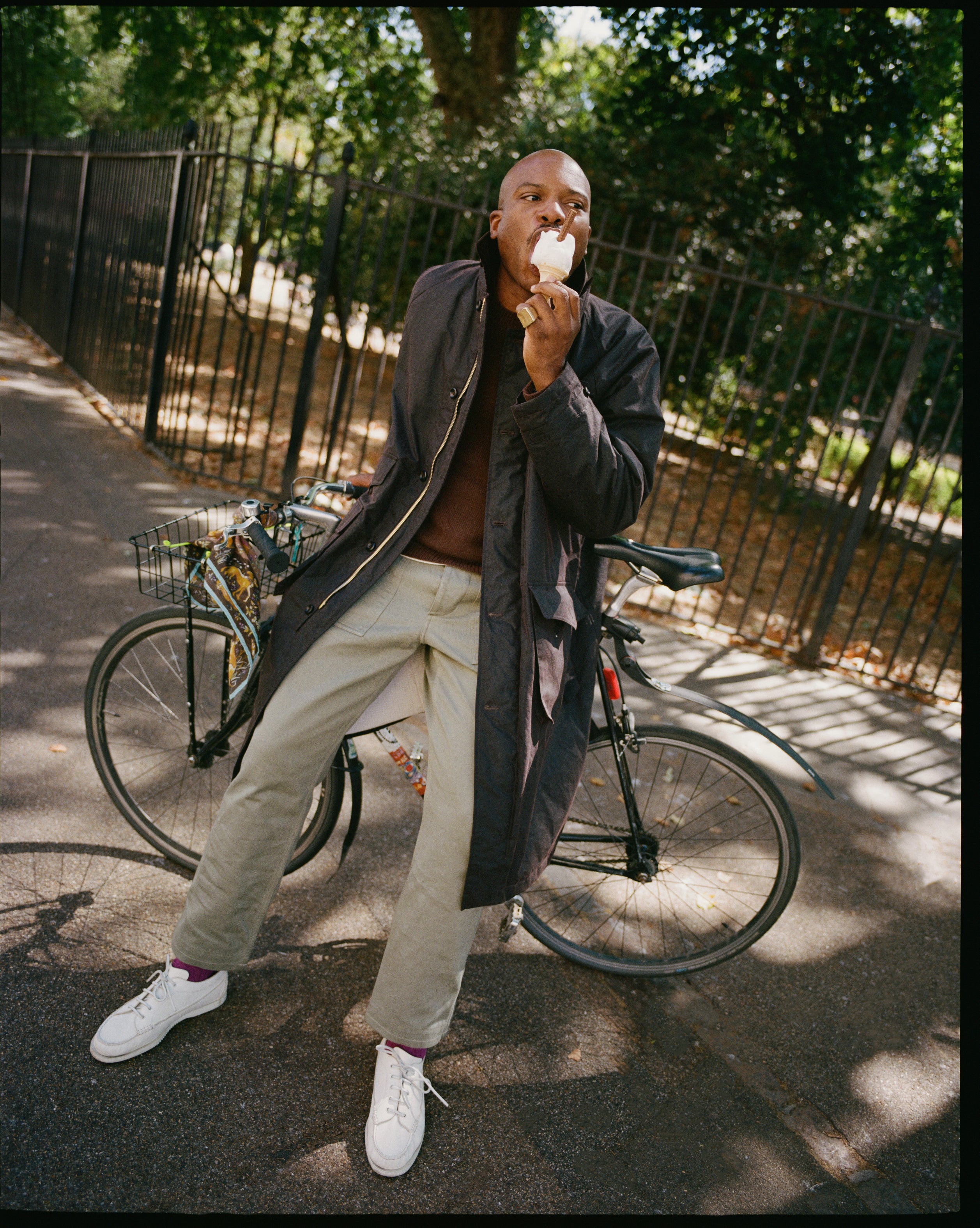 Light Olive Cotton Fatigue Trouser