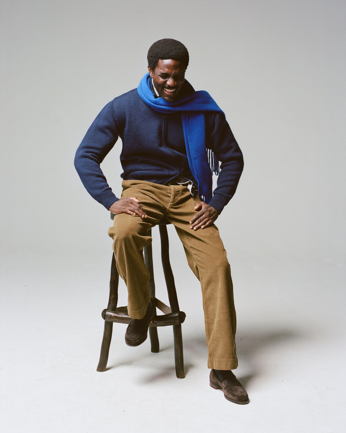 Brown Corduroy Cotton Officer’s Chino