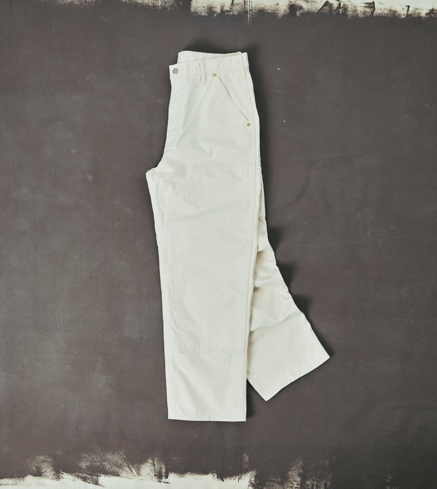 BEAMS F & Drake's Cotton Canvas Carpenter Pant