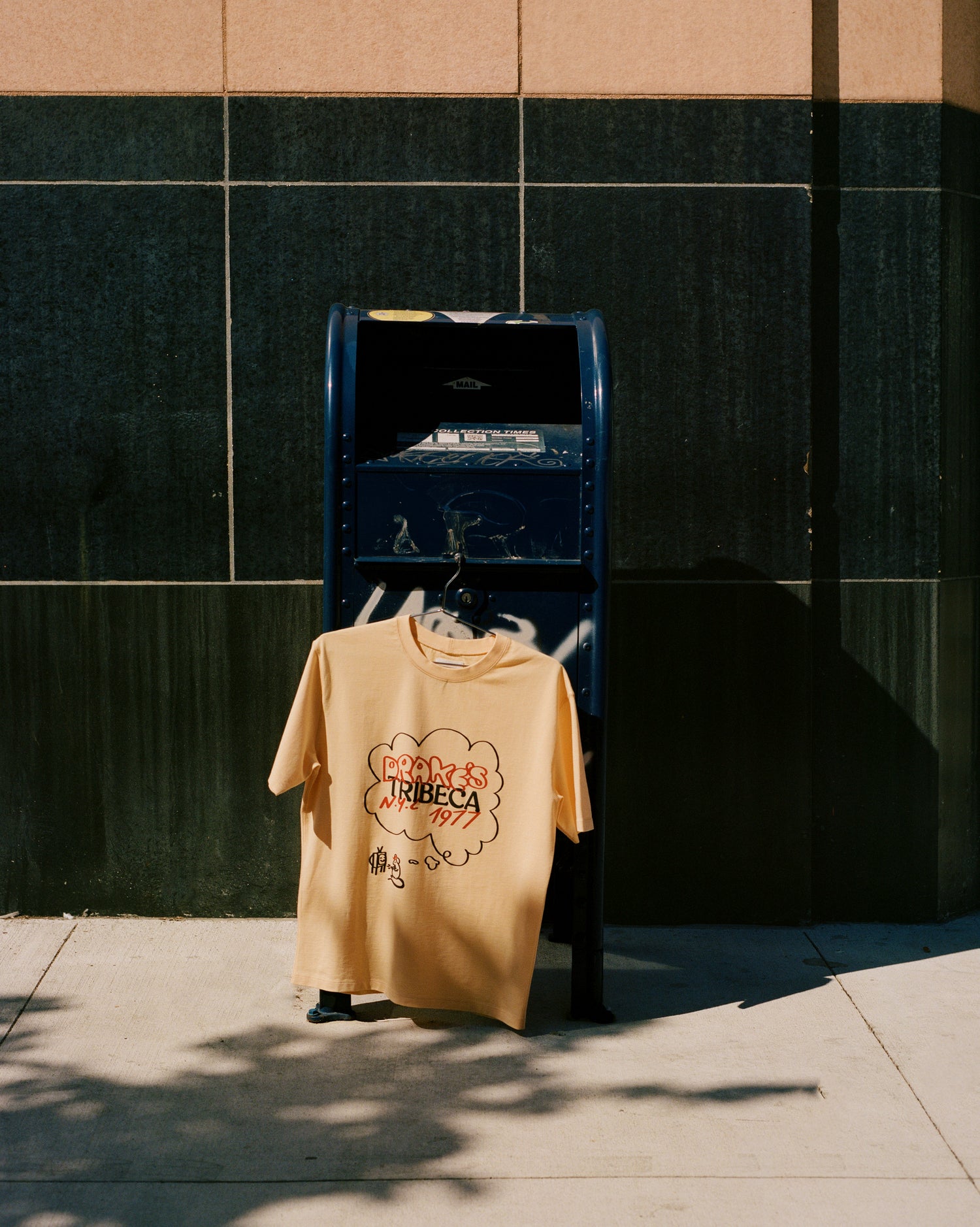 Yellow ‘Tribeca’ Print Short-Sleeve Hiking T-Shirt