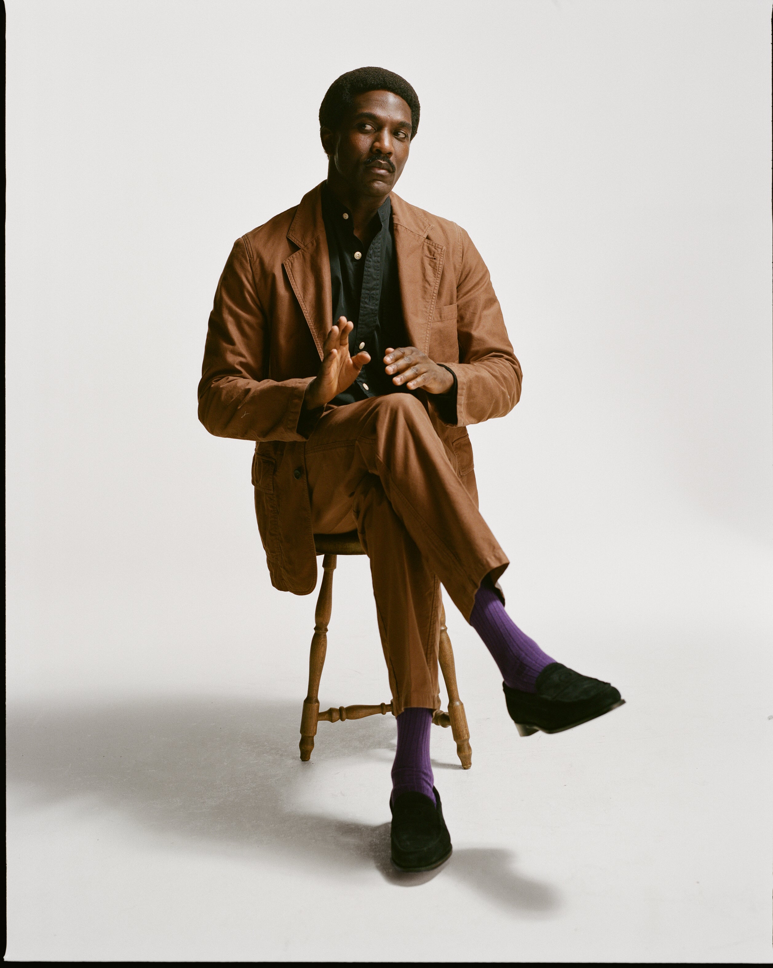 Tobacco Summer Moleskin Games Blazer Mk. I – Drakes US
