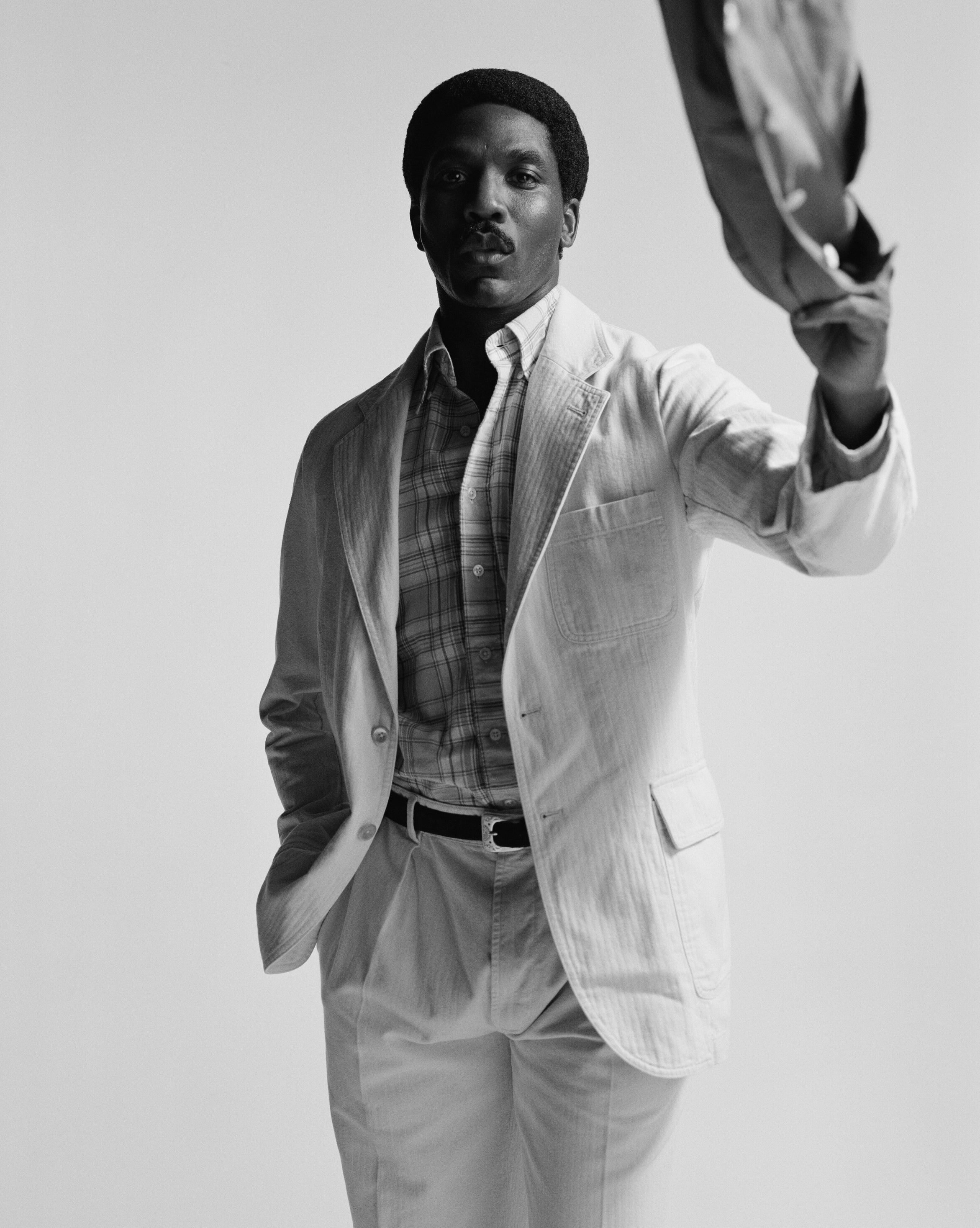 Ecru Herringbone Twill Cotton Games Blazer Mk. I