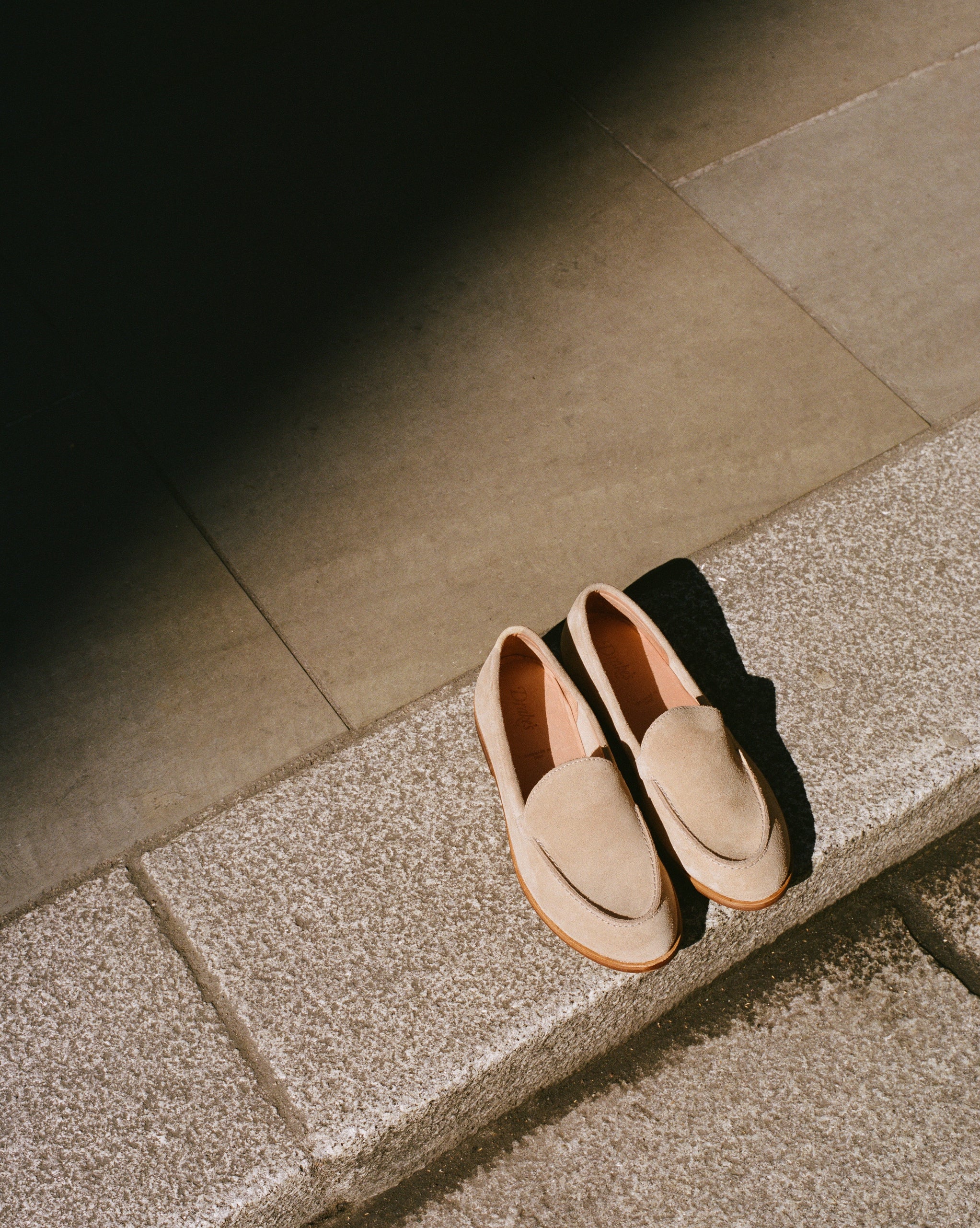 Sand Suede Henri Summer Loafer