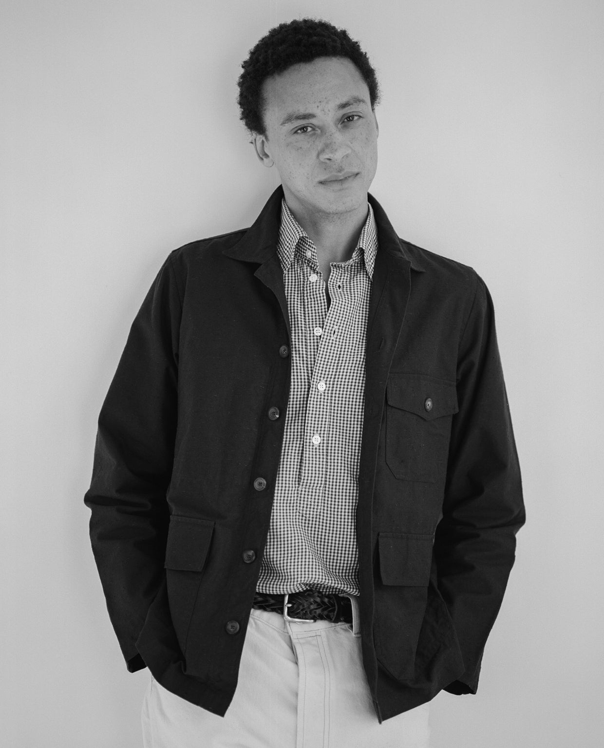 Navy Cotton Overshirt