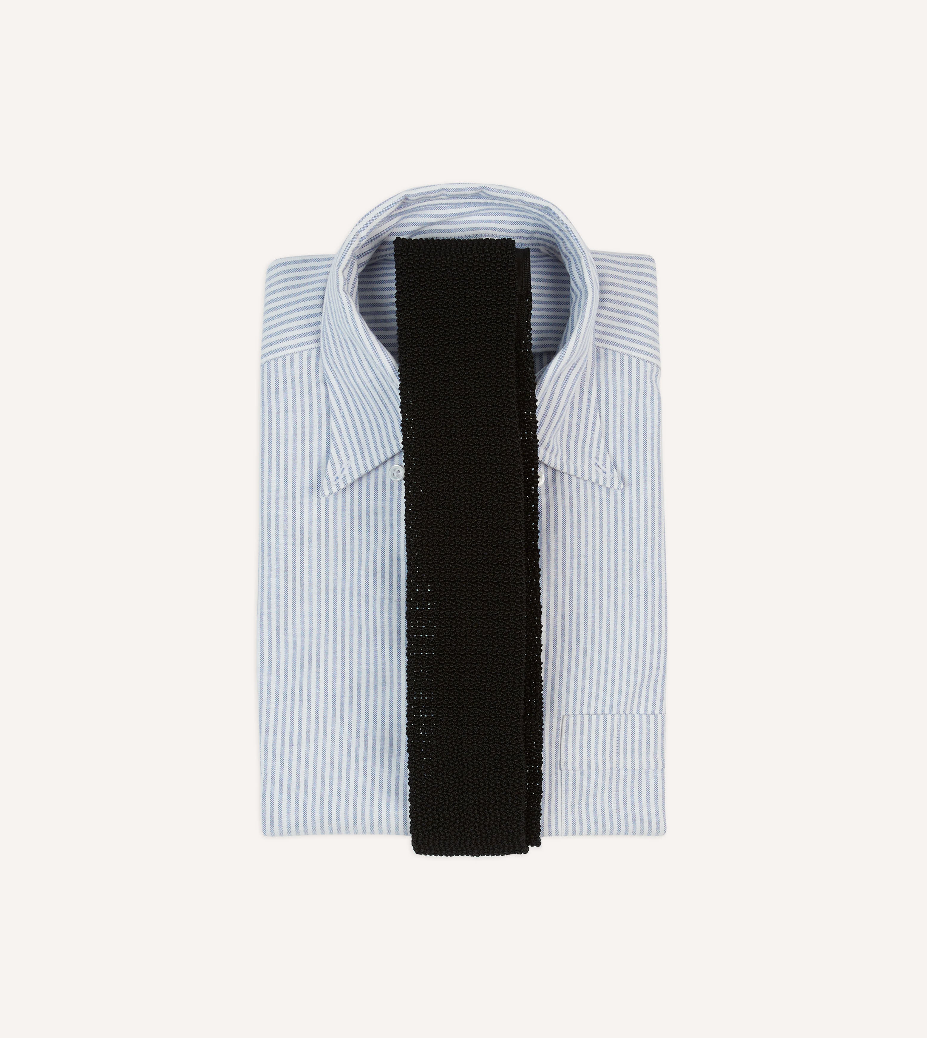 Drake's by A. Levine Black Knitted Silk Tie – Drakes US