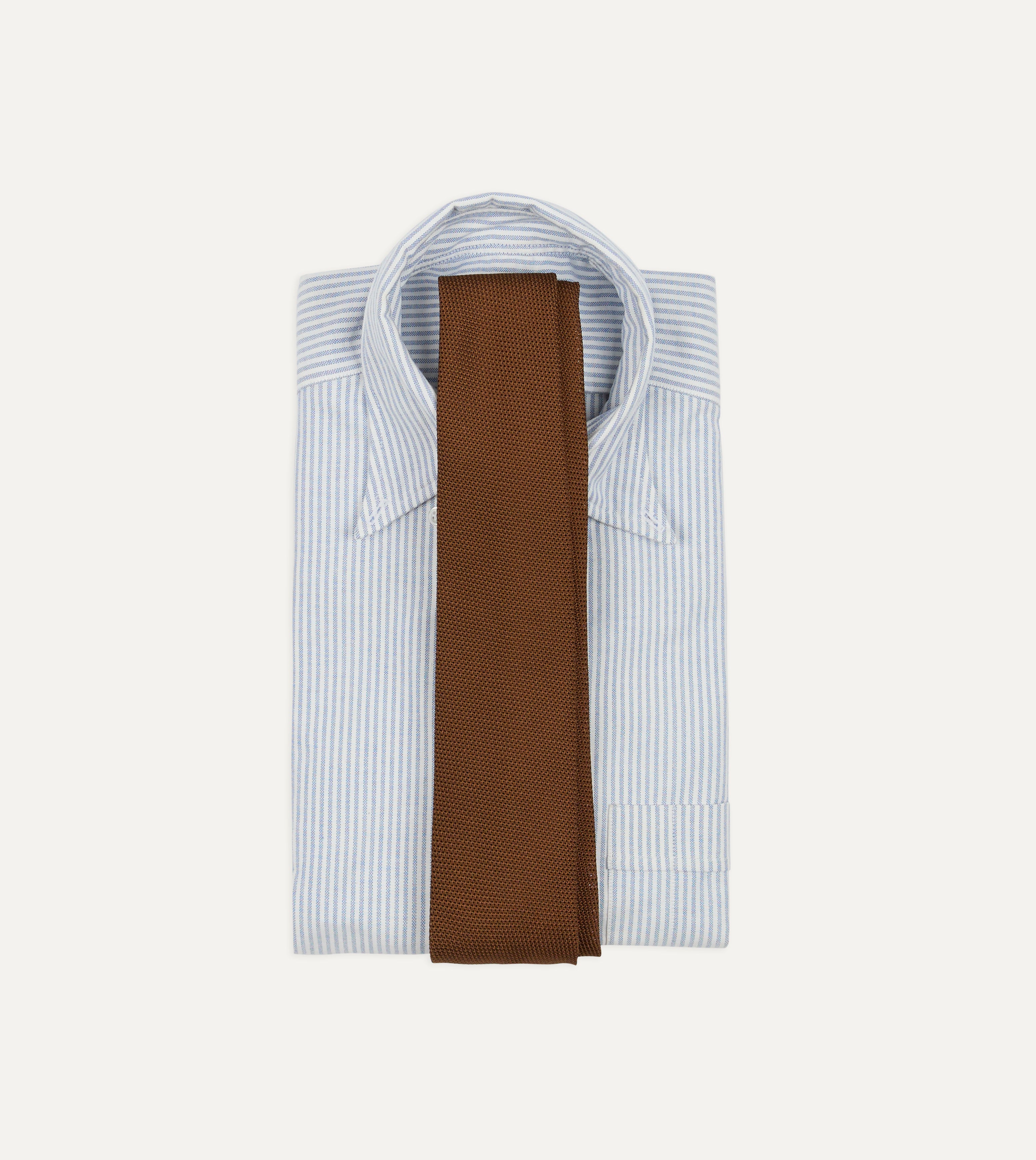 Gold Fine Woven Grenadine Silk Hand Rolled Tie – Drakes US