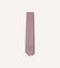 Pink Square Medallion Self-Tipped Silk Tie