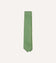 Green Square Medallion Self-Tipped Silk Tie