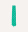 Green Polka Dot Silk Self-Tipped Tie