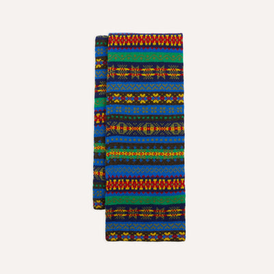 Lot De 3 écharpes En Laine D'agneau Et Acrylique D'Irlande - Style Cachemire Multicolore - Occasion Très Bon état