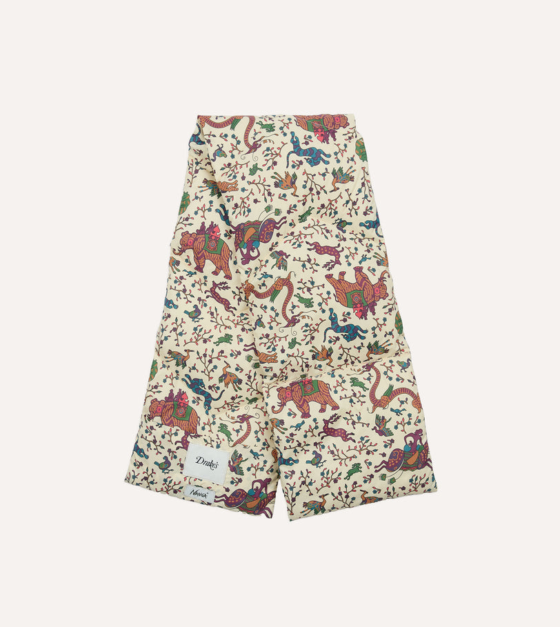 Drake’s by Nanga Quilted Scarf