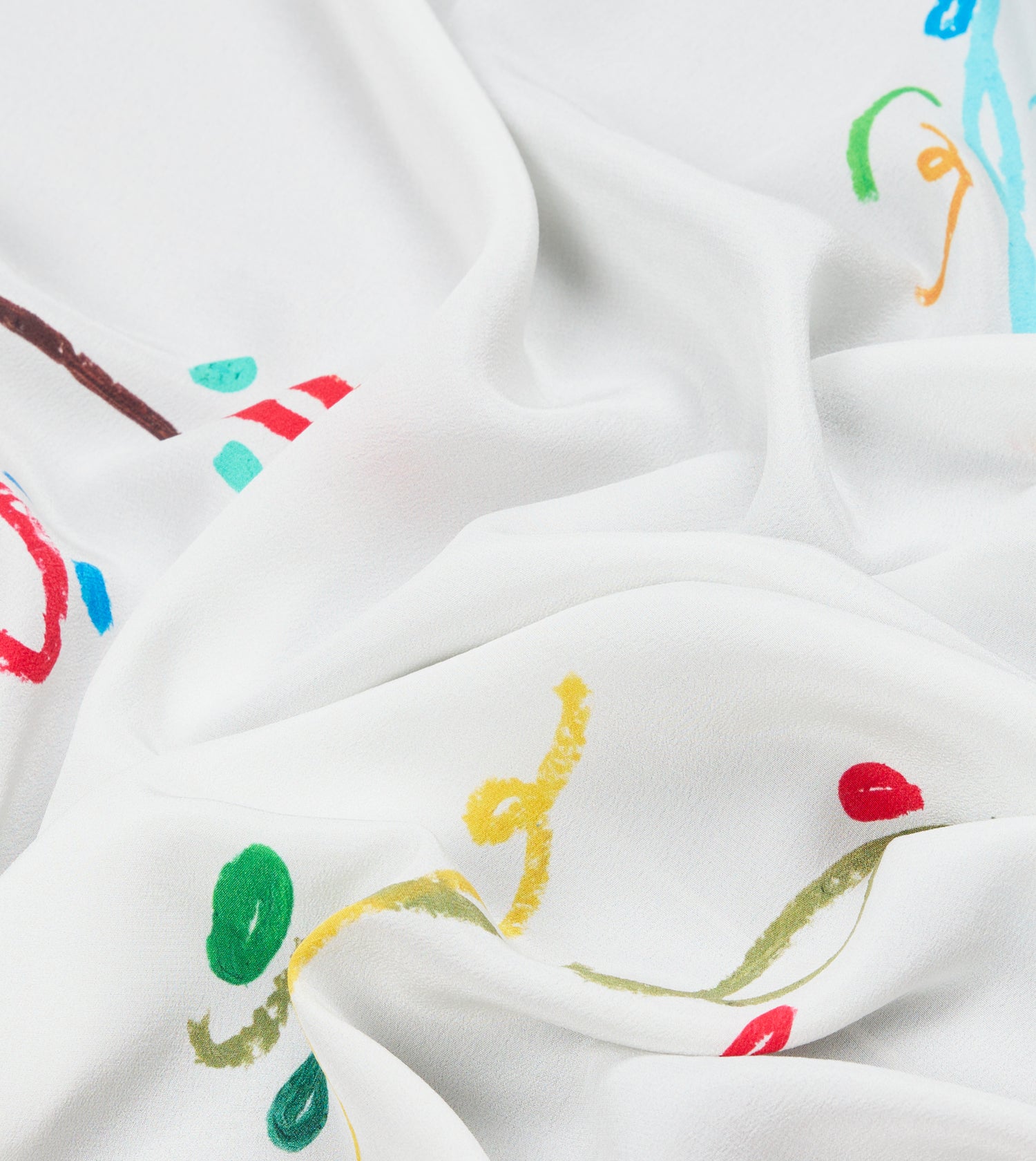 Mayumi Y. for Drake’s Pastel Print Silk Bandana