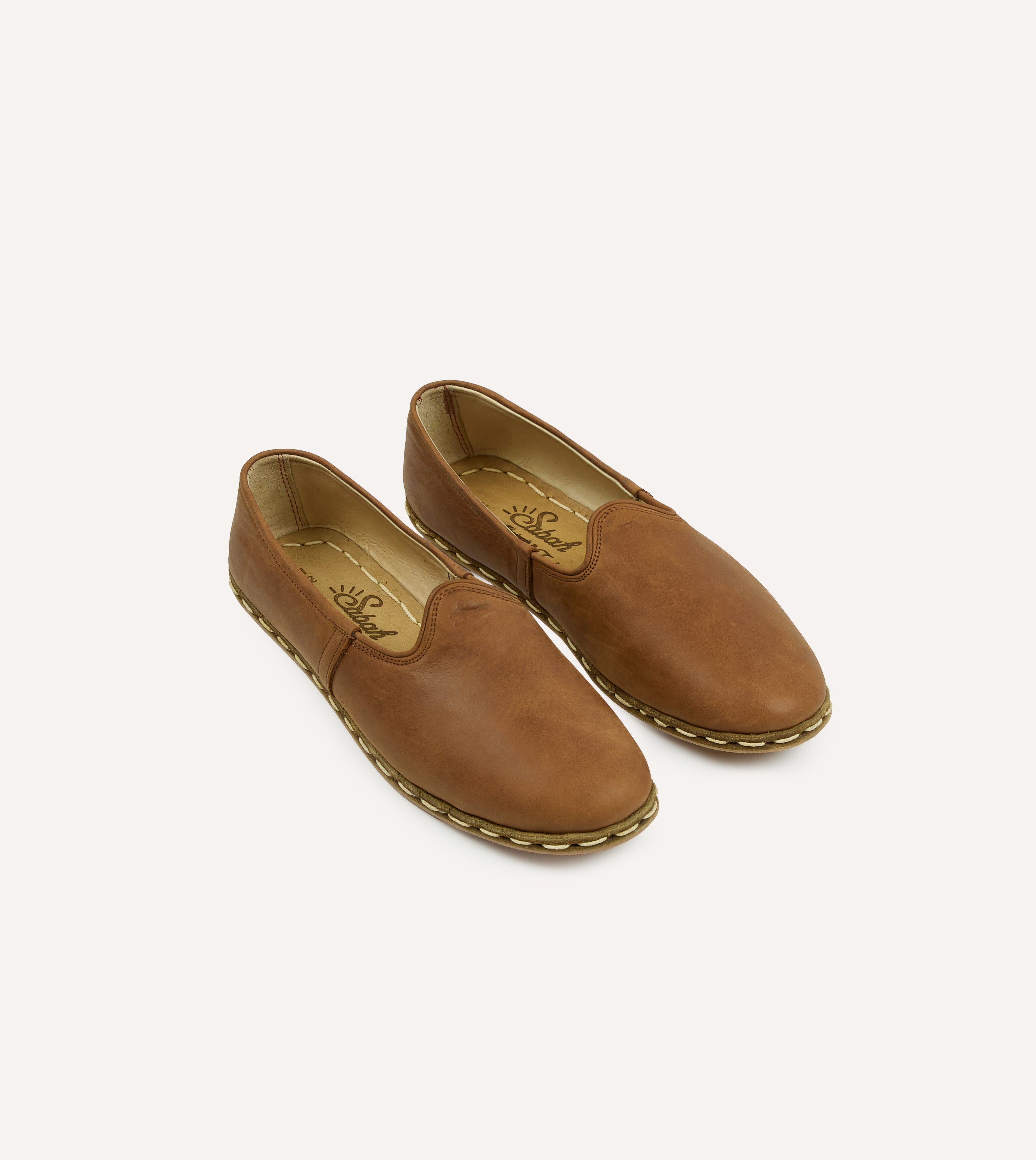 Sabah Fort Worth Brown Leather Shoes