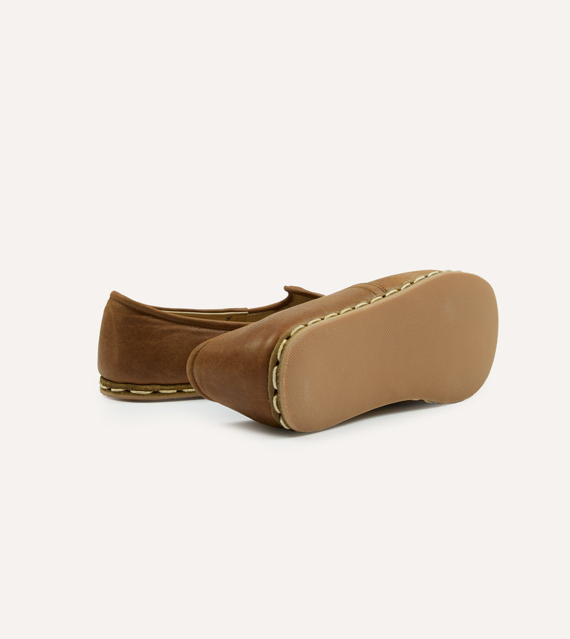 Sabah Fort Worth Brown Leather Shoes