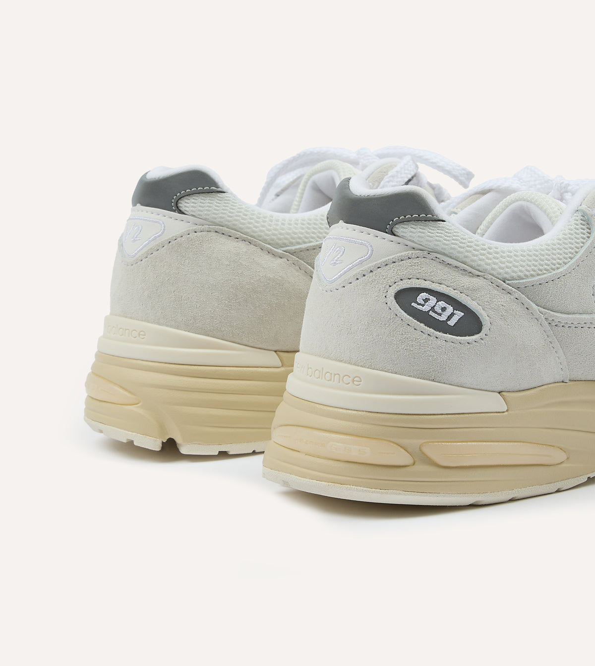 Neutral Balance New Balance Neutral 'Elevated Essentials' Made in UK 991v2 Trainers ...