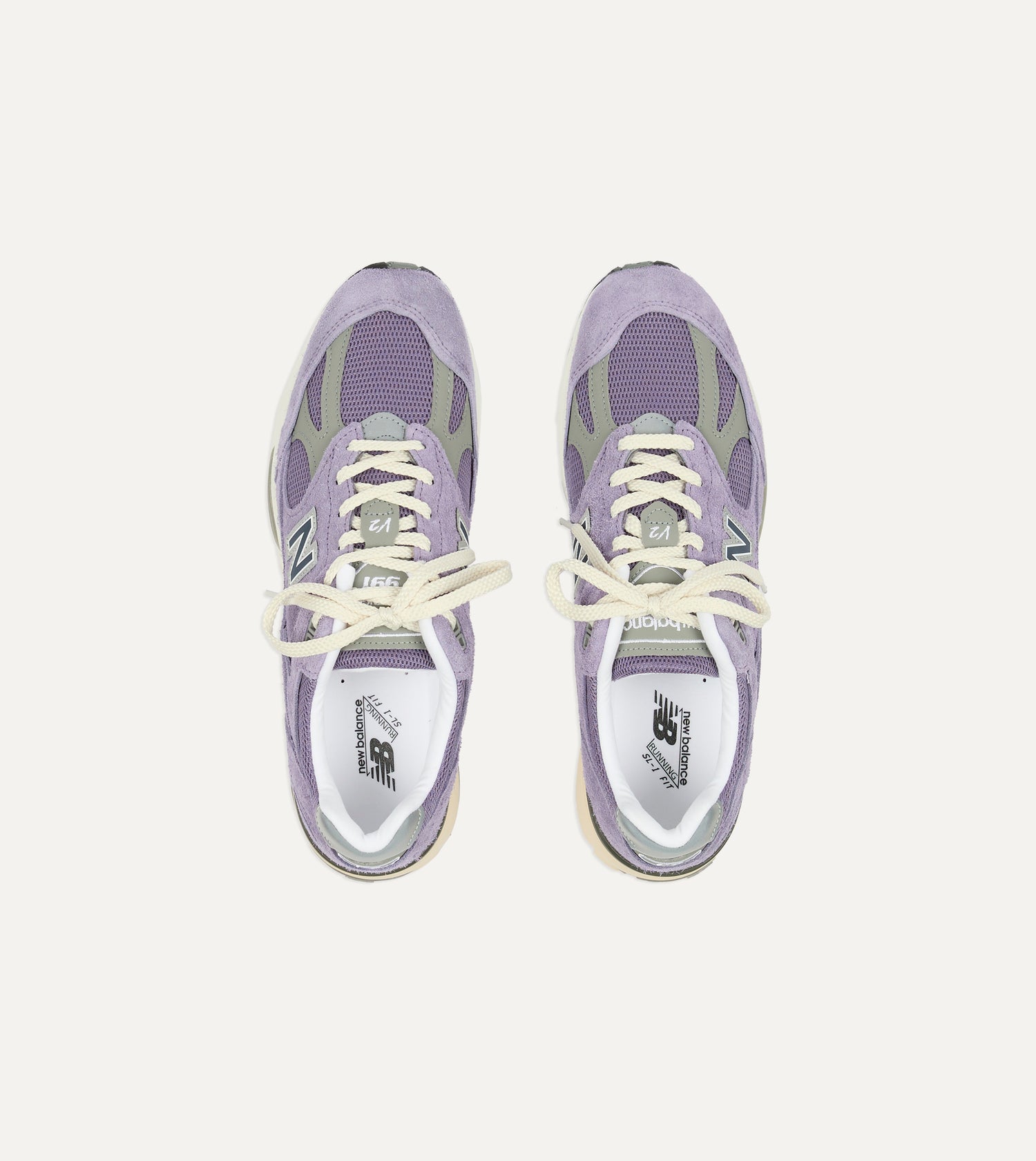 New Balance Purple Sage 'Grounded Pastels' Made in UK 991v2 Trainers