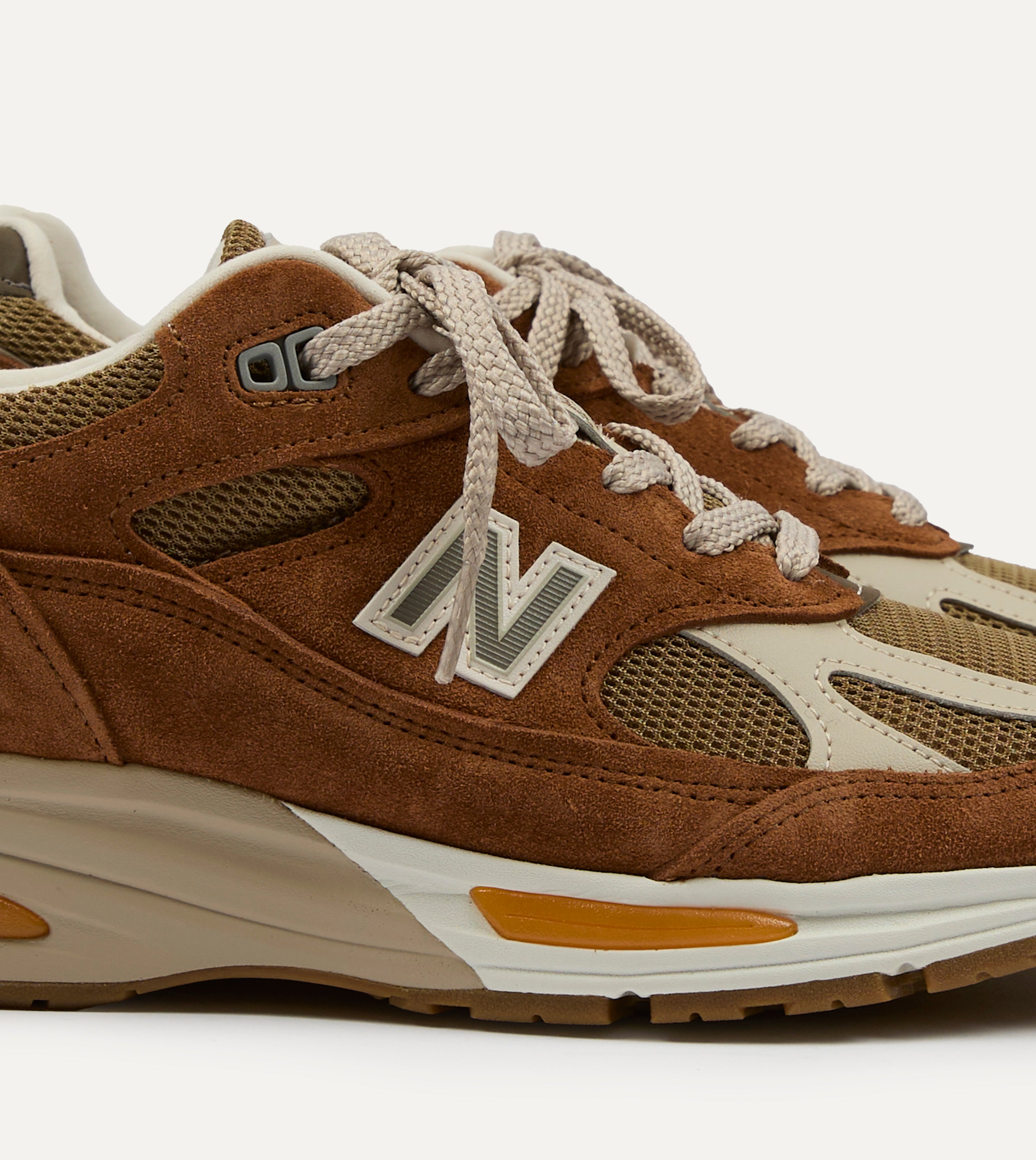 New Balance 'Iconic Influences' Caramel Café Made in UK 991v2