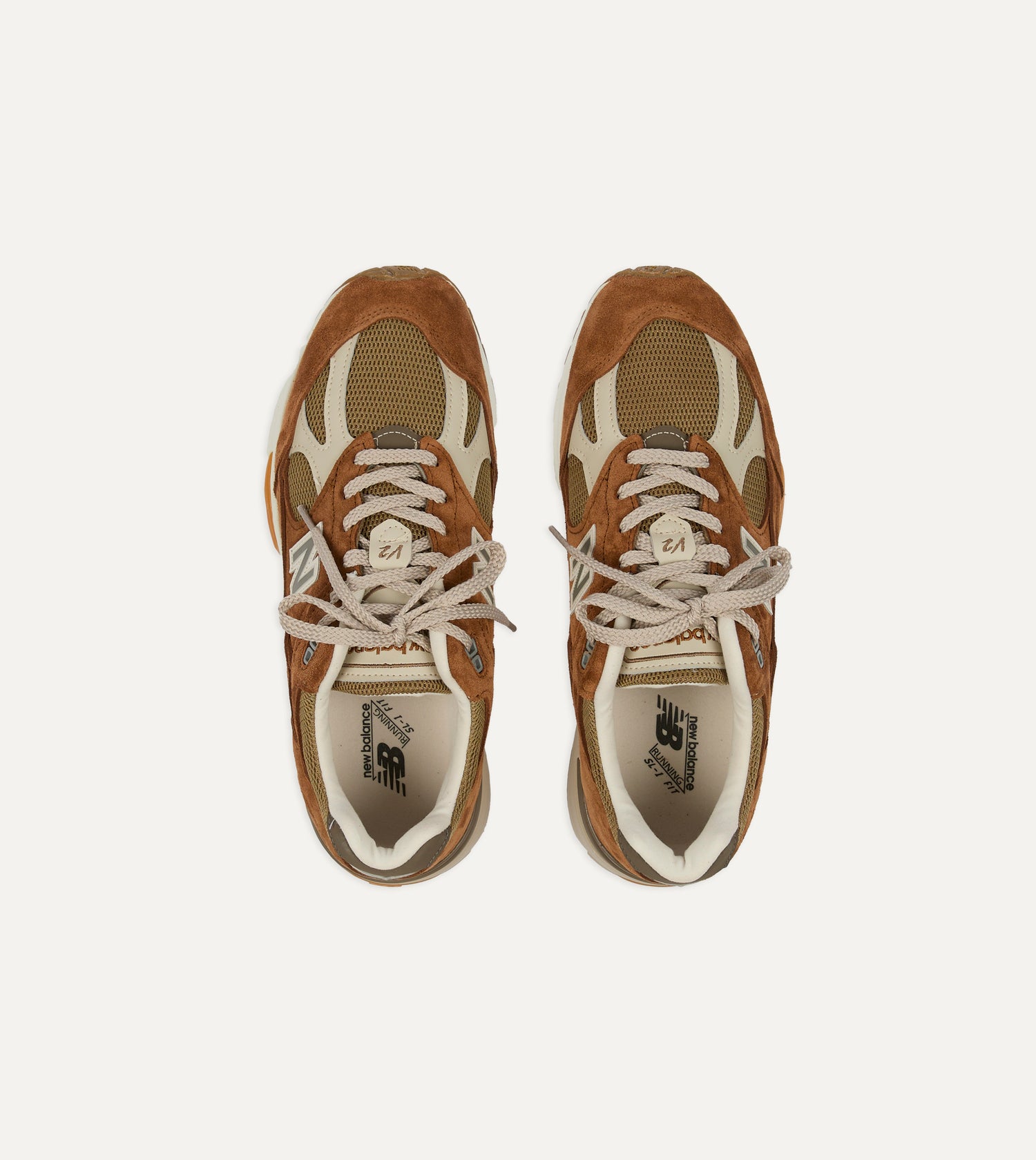 New Balance ‘Iconic Influences’ Caramel Café Made in UK 991v2 Trainers