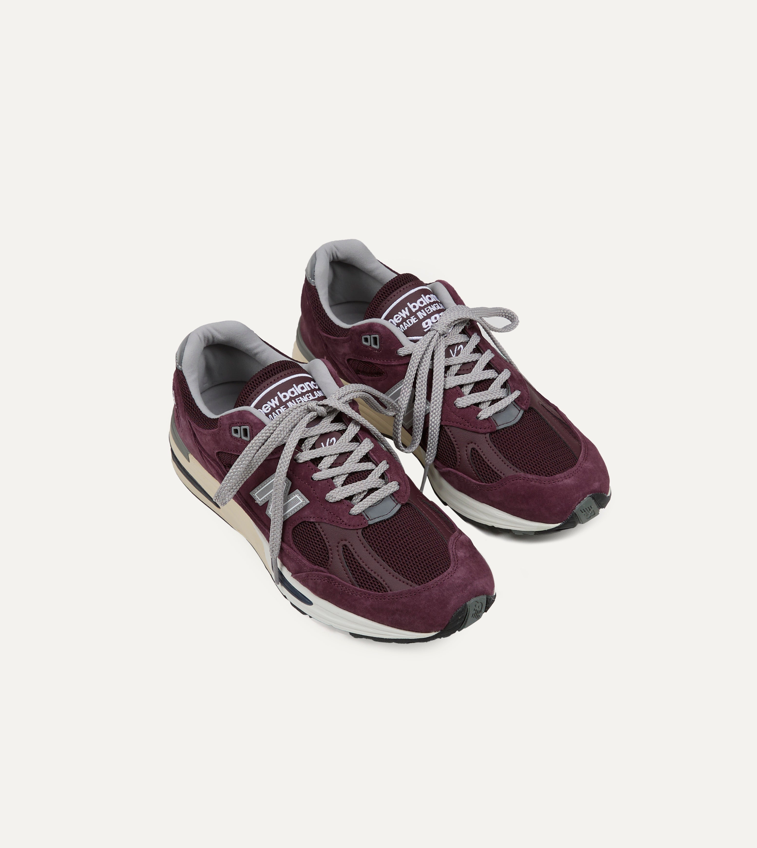 New Balance Catawba Grape Made in UK 991v2 Trainers