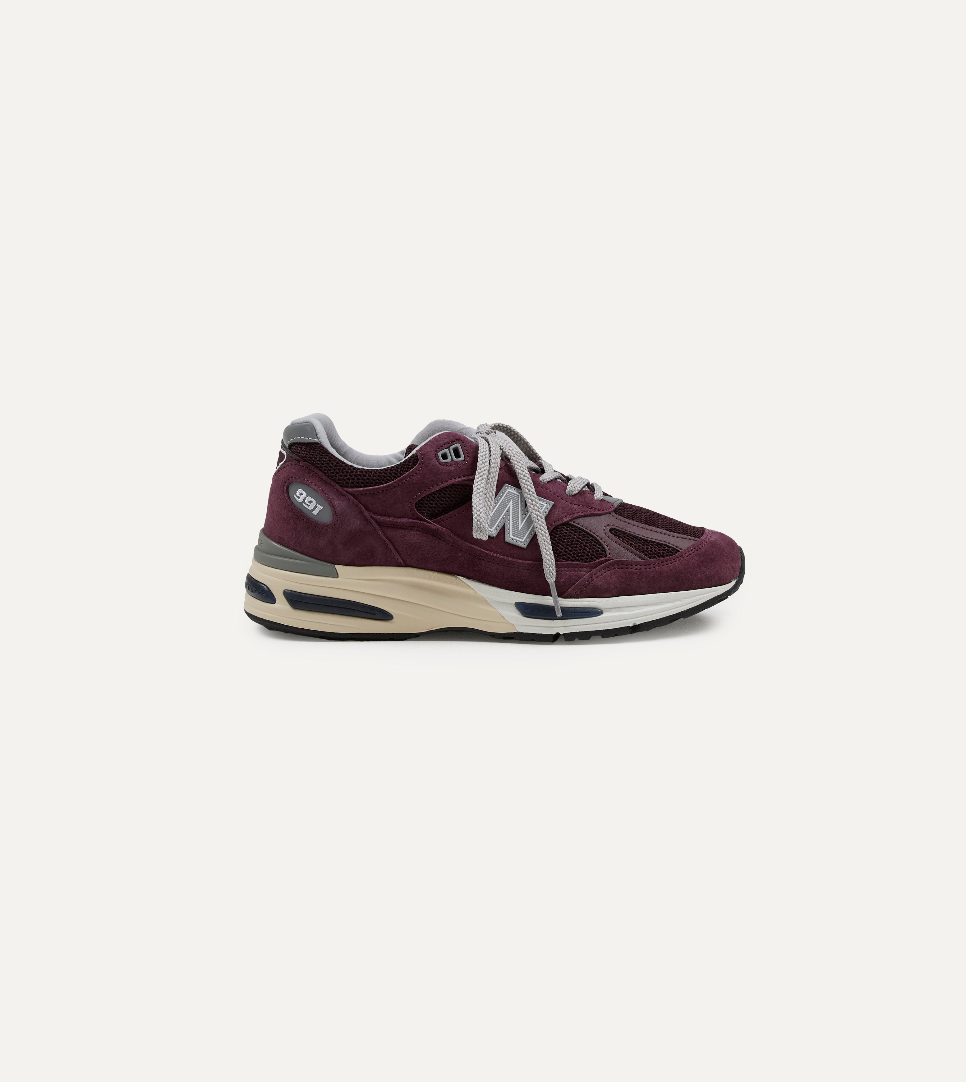 New Balance Catawba Grape Made in UK 991v2 Trainers