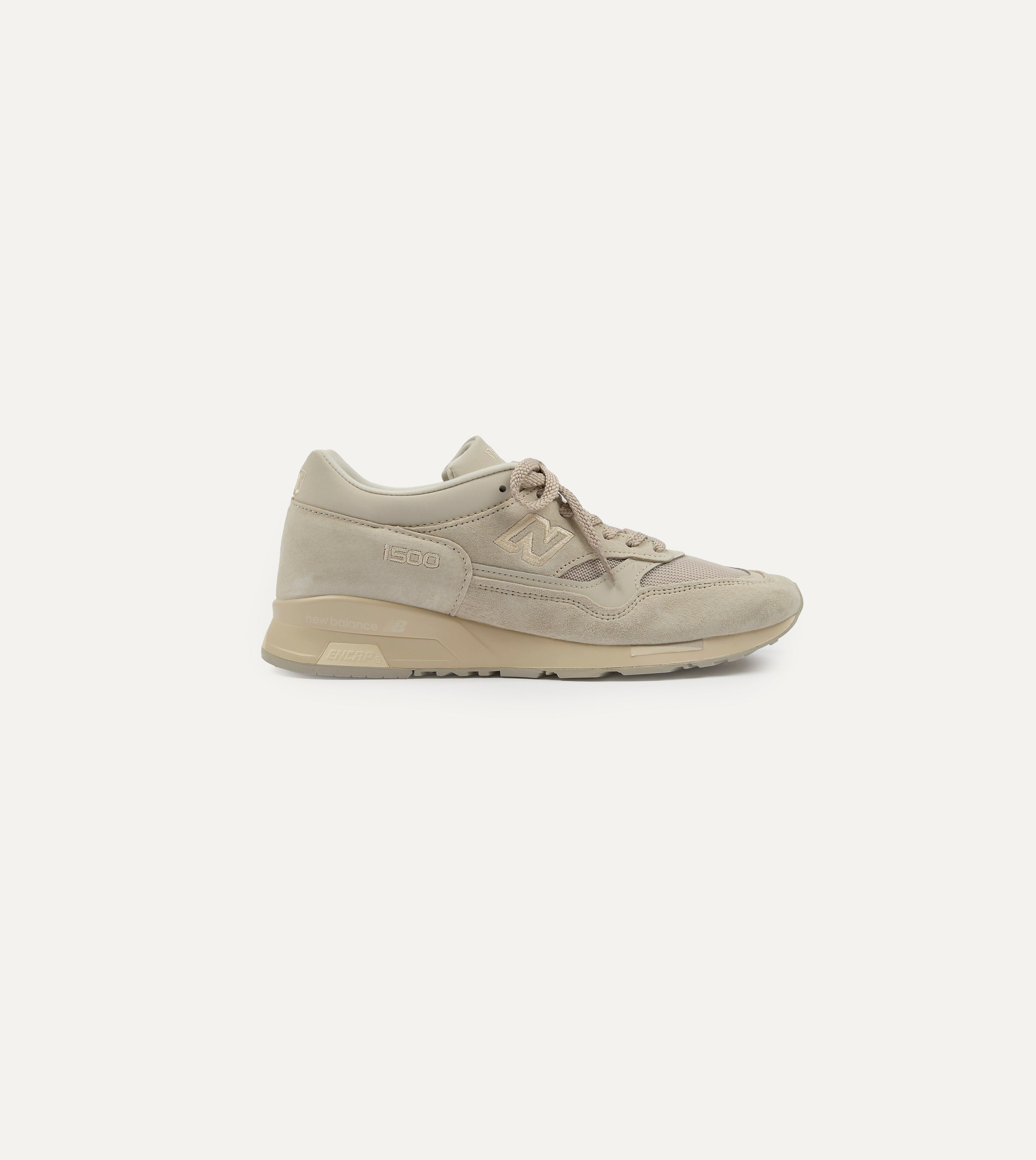 New Balance 'Elevated Essentials' Birch Putty Made in UK 1500 Trainers