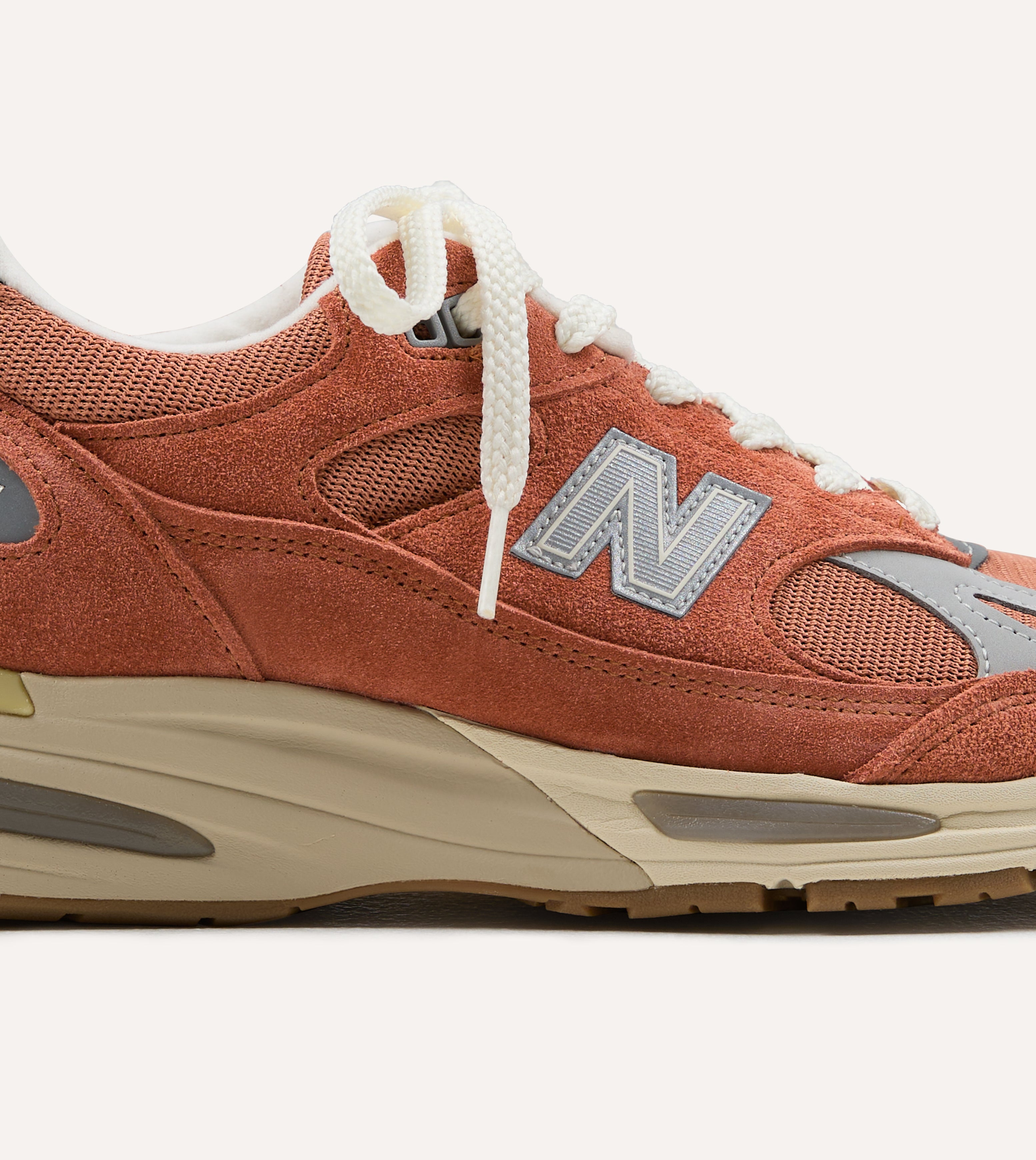 New Balance 'Vintage Sports' Clay and Sienna Orange Made in UK