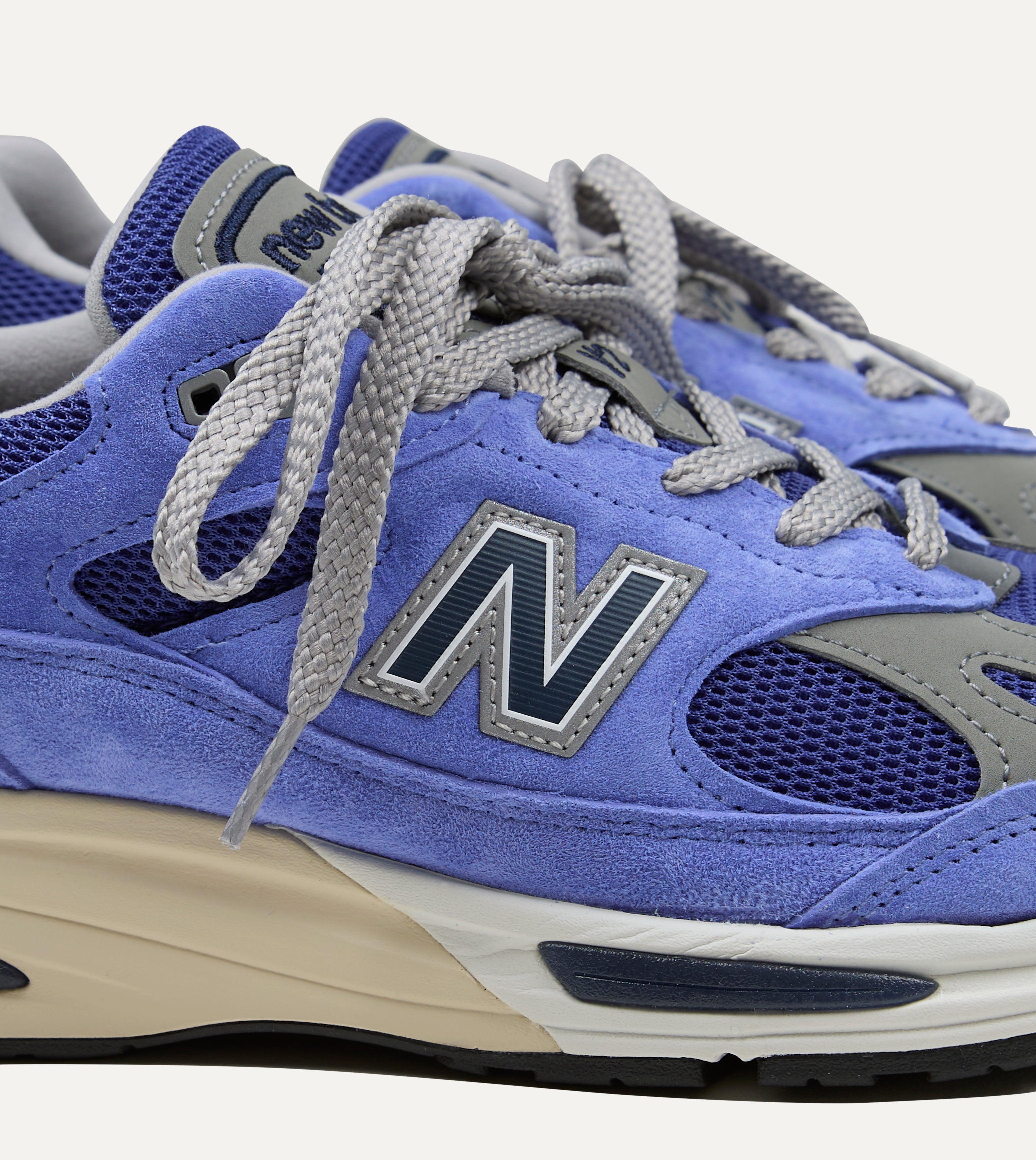 New Balance 'Summer Brights' Baja Blue Made in UK 991v2 Trainers